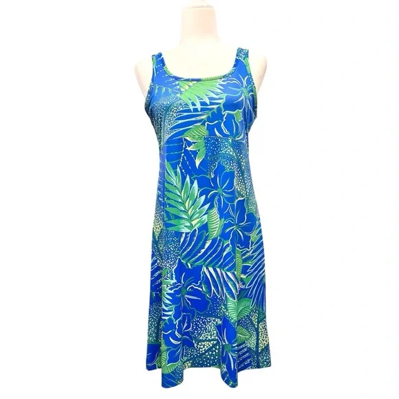 Columbia | Dresses | Columbia Omnifreeze Upf5 Pfg Blue And Green Freezer  Iii Midi Dress Medium | Poshmark